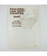 Paulding County Van Wert County Ohio Plat Book Index Of Owners Maps Vint... - £47.20 GBP