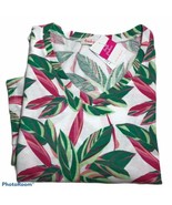 Fresh Produce Women’s S/S V-Neck T-Shirt.Rainbow Foliage.White.Sz.L.NWT - $45.82