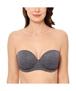 DELIMIRA Womens 32H Underwire Contour Multiway Full Coverage Strapless Bra - $466.65 MXN