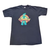 Vintage Signal Gumby T-shirt Black Single Stitch 70s-80s Men's Medium (3... - $43.60