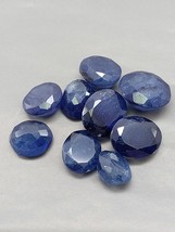 African Natural Sapphire UN Heated and UN Treated Lot of 9 Cut Stones - £39.53 GBP