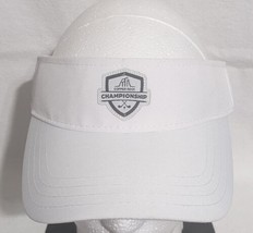 Copper Rock Championship White Visor - Pre-owned - See Photos - £11.66 GBP