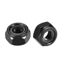uxcell Hex Lock Nuts - M10 x 1.5mm Carbon Steel Nylon Insert Self-Lockin... - £12.57 GBP