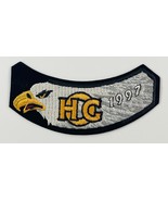 1997 Harley Davidson Owner&#39;s Group HOG Rocker Patch Jacket Vest MC Club - $9.74