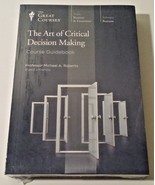 The Art of Critical Decision Making (DVD and Guide), Great Courses, M. R... - £22.22 GBP