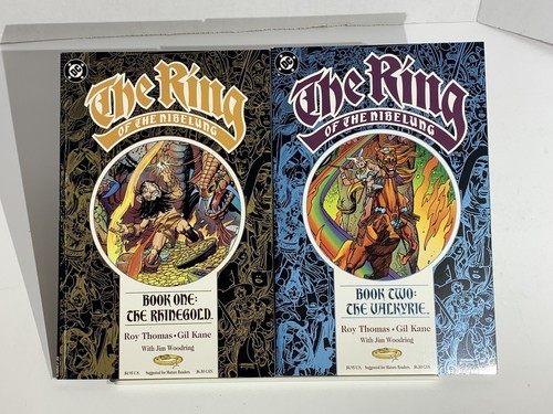 The Ring of the Nibelung Book 1-2 The Rhinegold, The Valkyrie DC Comics ... - $19.39