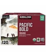 Kirkland Signature Pacific Bold Coffee, Dark, 120 K-Cup Pods (Pack of 1) - $75.10 CAD