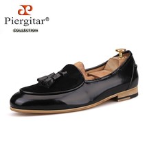 Handmade leather men tassel loafers Fashion Men Casual Shoes party and banquet s - £235.95 GBP