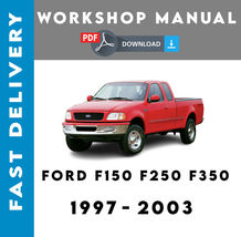 Ford F-150 F-250 F-350 1997 - 2003 Service Repair Workshop Manual - £6.15 GBP