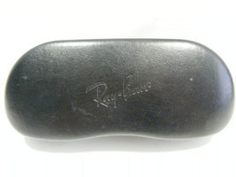 RAY BAN Designer Black Authentic Hard Clamshell Case Large Size Sun Eyeg... - $13.98
