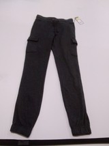 Ultra Soft Fleece Tapered Cargo Pants - Goodfellow &amp; Co Charcoal Gray XS - $19.94