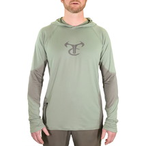 TrueTimber Men&#39;s Ragewater Performance Fishing Hoodie- Lily Pad/Moon Mist - 2XL - $7.57