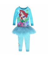 Disney Ariel PJ PALS and Tutu Set for Girls  The Little Mermaid, Size 6 - £31.64 GBP