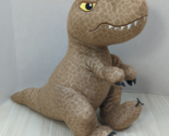 Universal Studios Jurassic World Dominion Plush brown spotted T Rex  Din... - $9.89