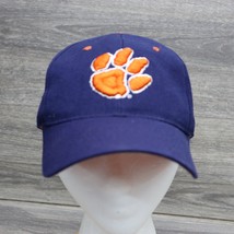 Zephyr Brand Hat Mens Size 7 Casual Clemson University Tigers Navy Blue Orange - £17.90 GBP