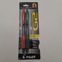 Pilot G2 Retractable Fine Point 0.7mm Premium Gel Roller Ball Pens Red &amp;... - $187.79 MXN