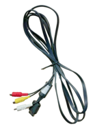 Official Sony Playstation AV RCA composite cable OEM PS3 PS2 PSX PSOne 1 2 - $6.92