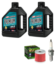 Oil Change Tune Up Kit NGK Spark Plug Oil &amp; Filter For 00-24 Suzuki DRZ400S 400S - £29.01 GBP