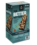 Member&#39;s Mark The Better Nut Bar, Dark Chocolate &amp; Sea Salt, 1.4 Oz (24 ... - £17.29 GBP