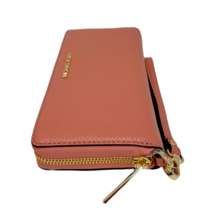 Michael Kors Continental Wallet Wristlet Sherbet Orange Leather 35T7GTVE7L $298 - £54.78 GBP