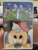 Mickeys Twice Upon A Christmas (VHS, 2004) - £6.78 GBP