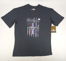 Mountainaire Men's Large Mustang T-Shirt Grey Official Ford New - $18.90