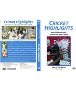 WEST INDIES VS INDIA FOURTH CRICKET TEST MATCH DVD 2006 180MINS COLOR - $17.68 CAD