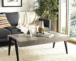 Safavieh Home Cameron Modern Light Grey and Black Coffee Table - £260.08 GBP