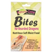 Nature Zone Nutri Bites For Bearded Dragons Soft Moist Food App Stimulat... - £9.30 GBP