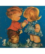 Sifo Tray Puzzle 1961 Boy &amp; Girl Sharing an Ice Cream Cone Childrens Pre... - £11.84 GBP