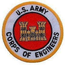ARMY CORPS OF ENGINEERS EMBROIDERED MILITARY PATCH - £23.53 GBP