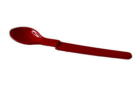 Tupperware vintage hanging on Spoons Red # 1208 Baby Spoon EUC - $6.52