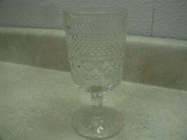 Anchor Hocking Wexford Glass Large Tea Goblet #222 - $2.99