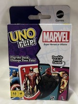 Mattel Games UNO Flip Marvel Card Game Sealed Decks - $12.86