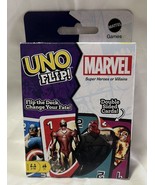 Mattel Games UNO Flip Marvel Card Game Sealed Decks - £10.11 GBP
