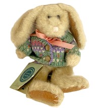 1990s JB Bean Eloise Hare Bunny Plush Boyds Collection Sweater Original Tags - $19.95