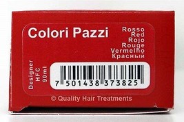 Tec Italy Designer Color, Colori Pazzi Red / Rojo Haircolor 3 oz - £10.27 GBP