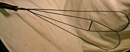 Vintage Primitive Wire Rug Beater Household Wall Hanging Antique Decor - $37.39
