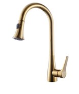 New Elegant Gold Kitchen Pulldown faucet  with 2 convenient functions  - $69.29