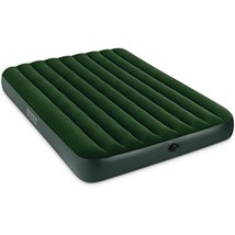 Intex Prestige Downy Airbed Kit with Hand Held Battery Pump, Queen - £37.07 GBP