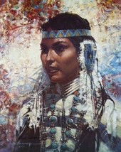 Kiowa Princess - Signed and Numbered Limited Edition Print by Robert Summers - 2 - £180.96 GBP