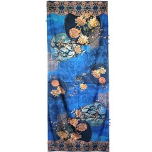 VhoMes NEW Double Sided Dual Layer Silk Scarf 27&quot;x70&quot; Large Square Shawl Wrap Wi - £55.05 GBP+