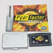 Fear Factor: Unleashed GBA (Nintendo Game Boy Advance, 2004) w/ Manual Tested - £6.68 GBP