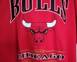 Chicago Bulls NBA T Shirt 2XL Lee Sport Nutmeg Mills Red Vintage NWT Bas... - $79.99