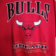 Chicago Bulls NBA T Shirt 2XL Lee Sport Nutmeg Mills Red Vintage NWT Bas... - £63.94 GBP