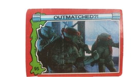 Teenage Mutant Ninja Turtles 2 TMNT Trading Card #95 Outmatched - £1.51 GBP