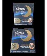 Always ZZZ Overnight Disposable Period Underwear S-M Black for Women&#39;s 2... - $331.20 MXN