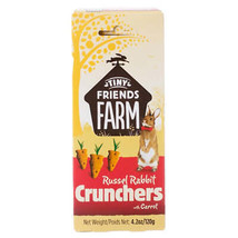 Russel Rabbit Crunchers with Carrot: Nutritious Crunchy Rabbit Treats with Real - £3.91 GBP+