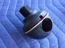 Antenna Rail Mount  aluminum 7/8"-1" rail with wire race VHF GPS - $38.61