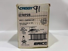 91 PC Erico Caddy 2FMP28 Multi Purpose Clip For Flanges 1/2&quot; Thickness - $245.77 CAD